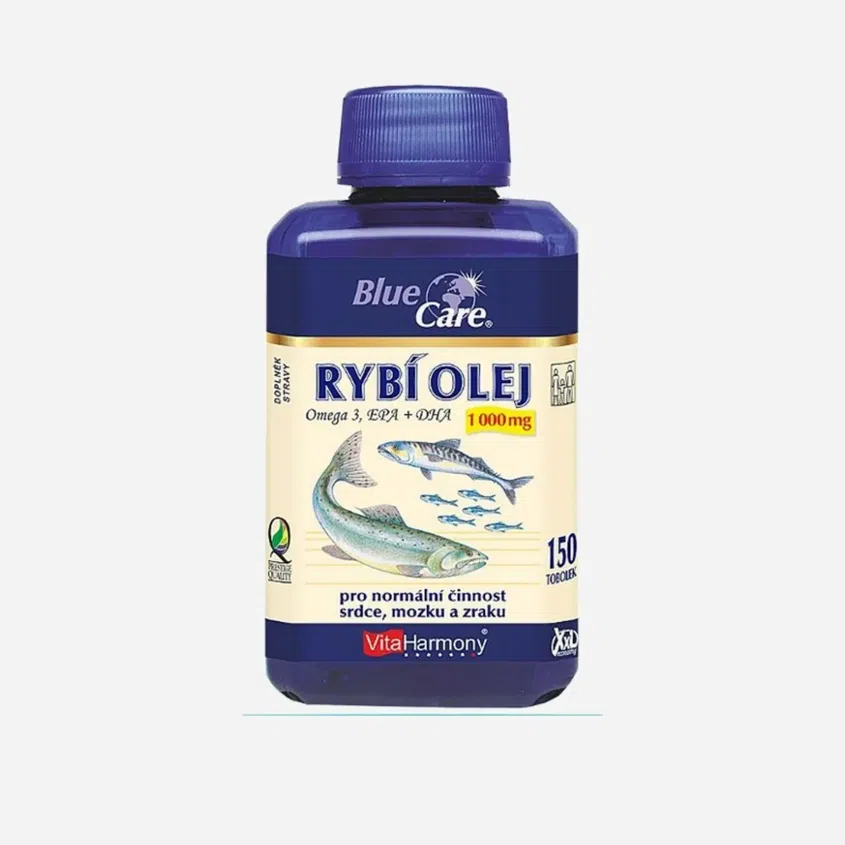 Rybí olej Omega 3 1000 mg 150 kapsúl