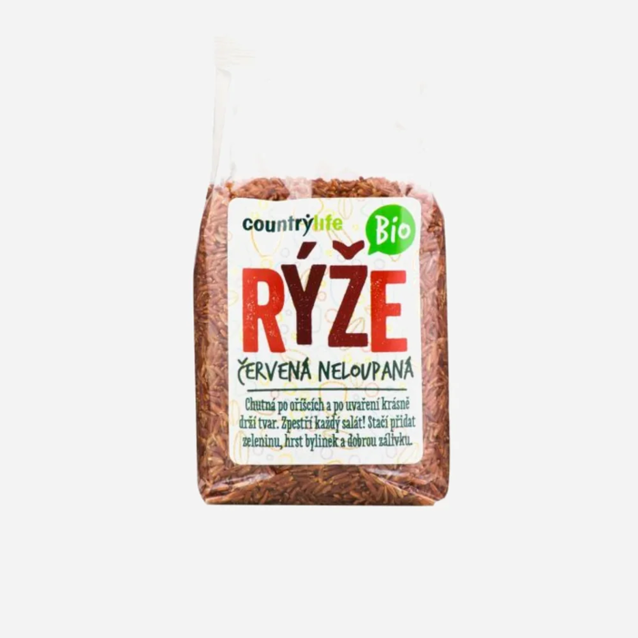 Ryža červená natural dlouhozrnná BIO
