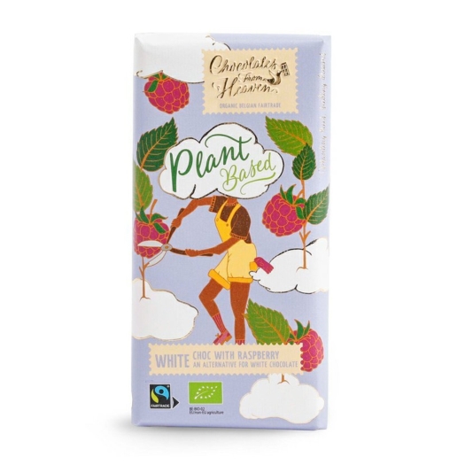 Ryžová čokoláda VEGAN s malinami 39% BIO