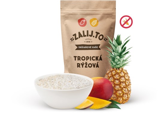 Ryžová Tropická kaša bezlepková