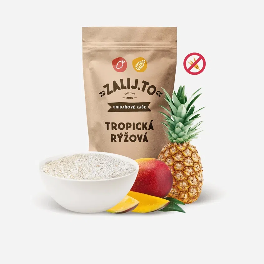 Ryžová Tropická kaša bezlepková