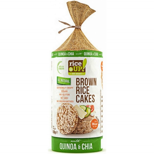 Ryžové chlebíčky chia a quinoa