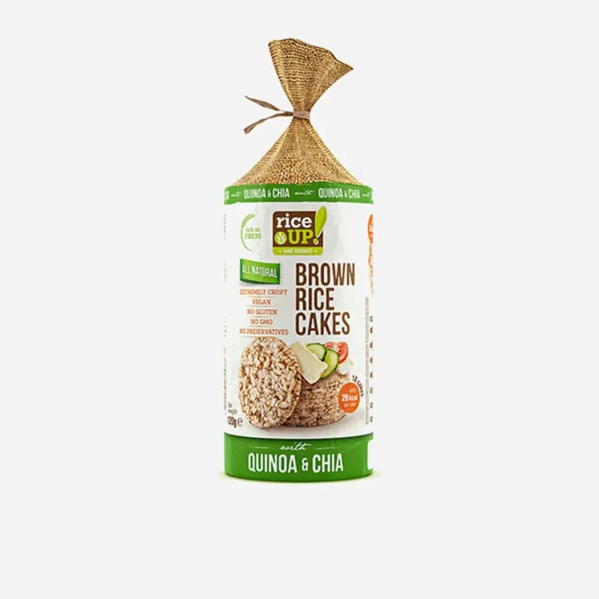 Ryžové chlebíčky chia a quinoa