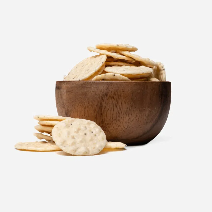 Ryžové krekry s morskou soľou