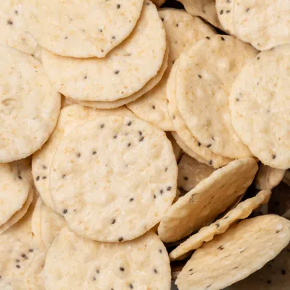 Ryžové krekry s morskou soľou