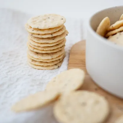 Ryžové krekry s morskou soľou