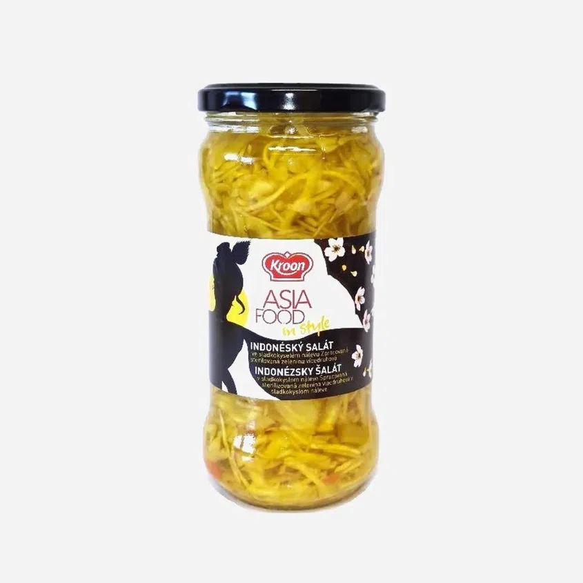 Šalát Indonézia sklo