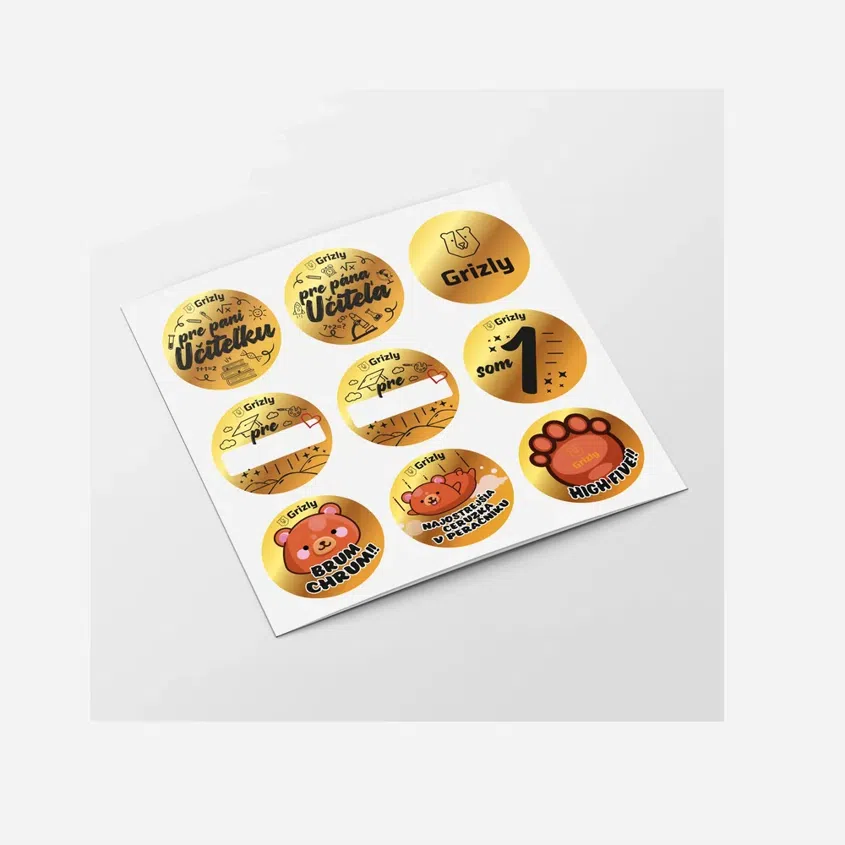 Samolepky Vysvedčenie