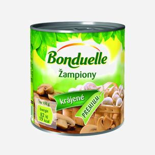 Šampiňóny krájané