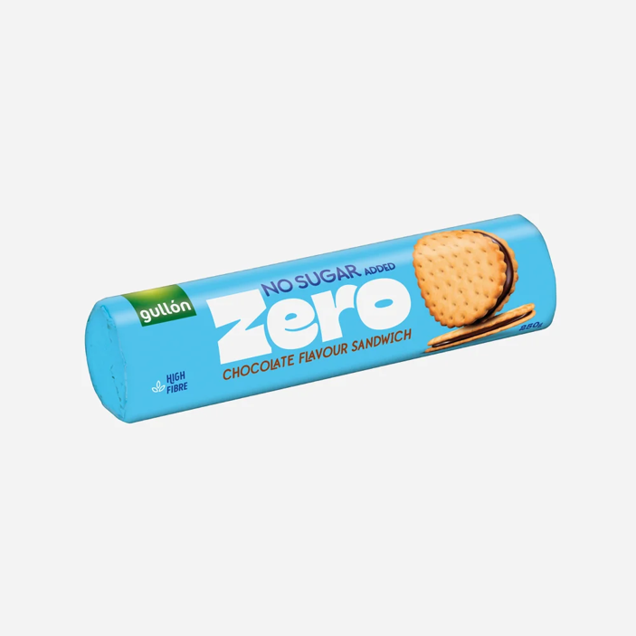 Sandwich de chocolate negro oblátky bez cukru s čok.