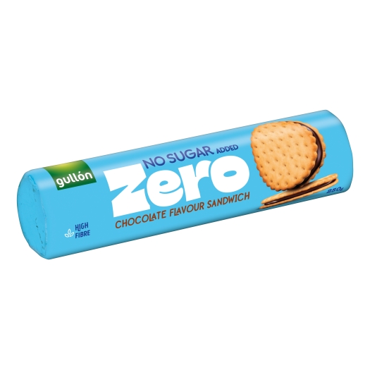 Sandwich de chocolate negro oblátky bez cukru s čok.
