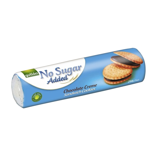 Sandwich de chocolate negro oblátky bez cukru s čok.