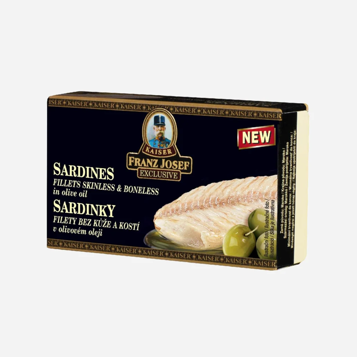 Sardinky filety v olivovom oleji
