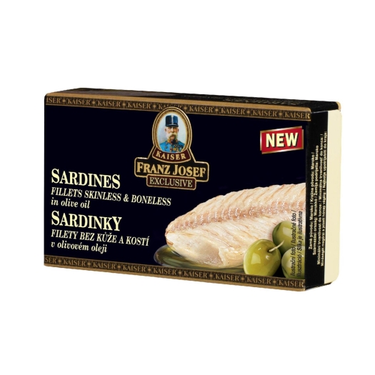 Sardinky filety v olivovom oleji