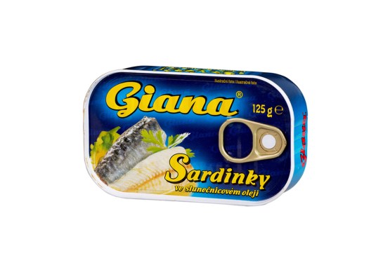 Sardinky v oleji