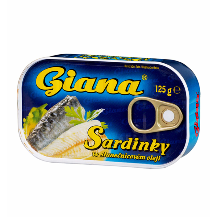 Sardinky v oleji