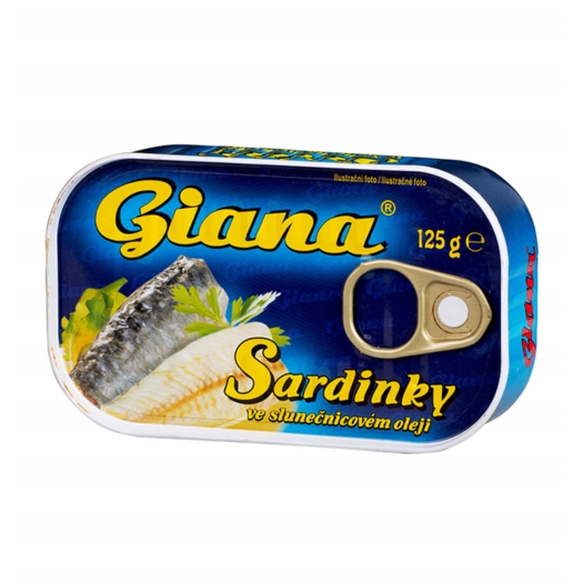 Sardinky v oleji