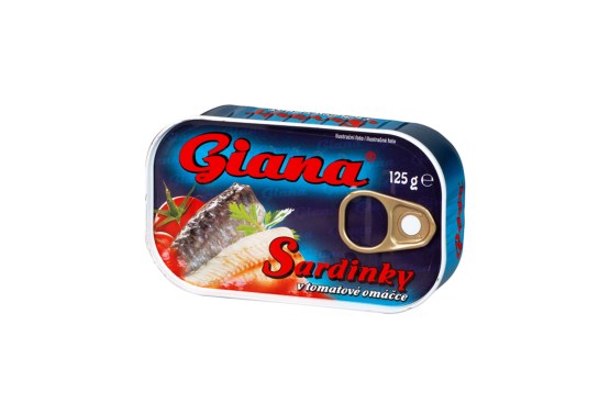 Sardinky v paradajkovej omáčke so zeleninou