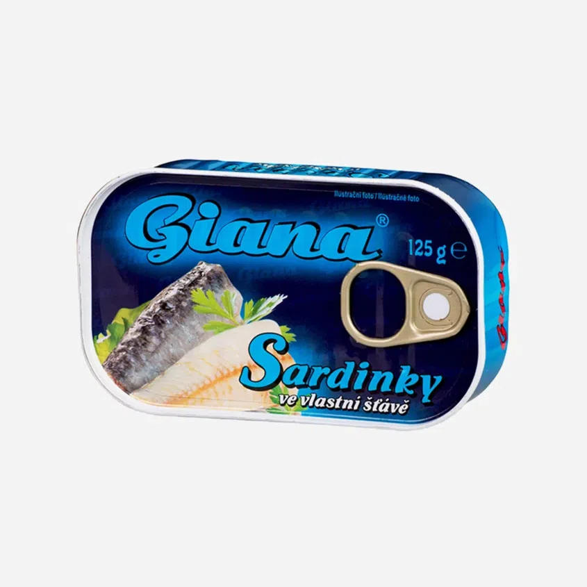 Sardinky vo vlastnej šťave