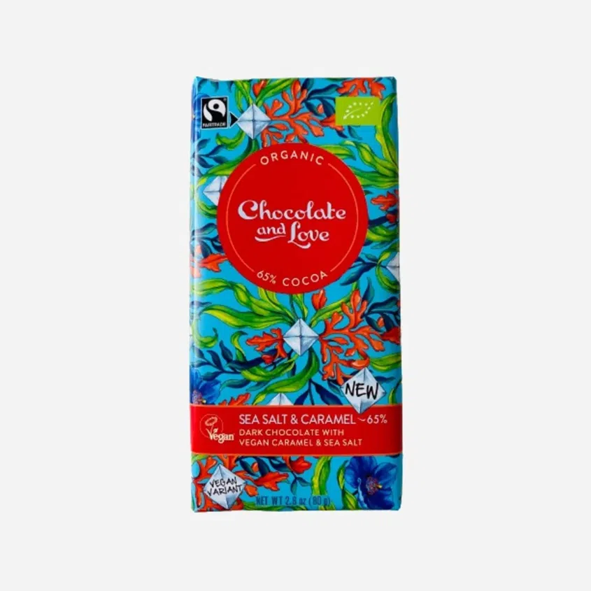 Sea Salt & Vegan Caramel 65% BIO