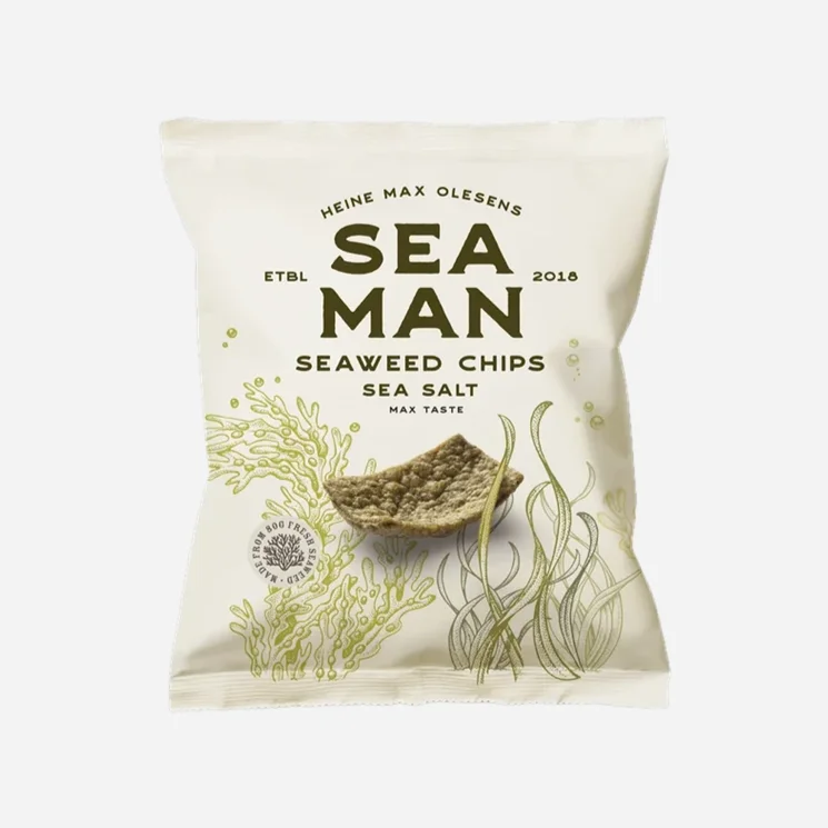 Seaweed chips – morská soľ