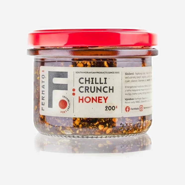 Sečuánsky chilli olej Honey