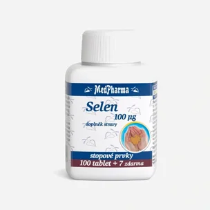 Selén 100 mikrogramov 107 tabliet