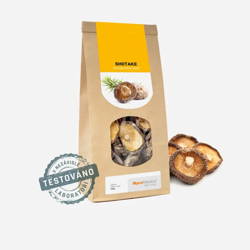 Shiitake sušená
