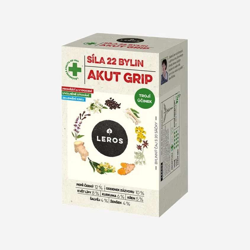 Sila 22 bylín Akut grip
