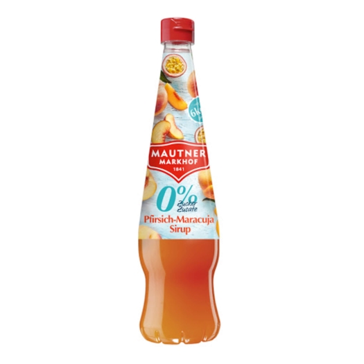 Sirup 0% cukor Broskyňa-Maracuja