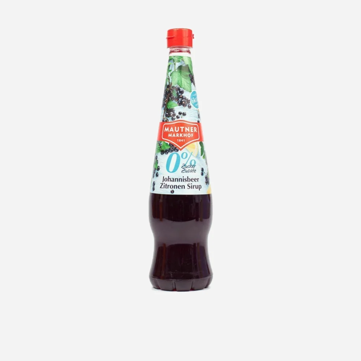 Sirup 0% cukor Čierne ríbezle-citrón