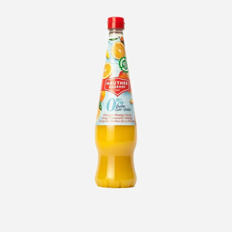 Sirup 0% cukor pomaranč a mango