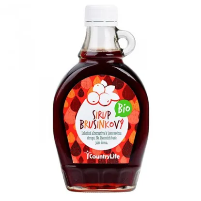 Sirup brusnicový BIO