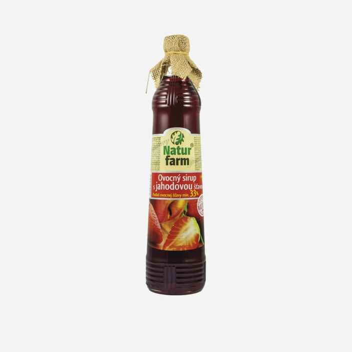 Sirup jahoda min. 33%