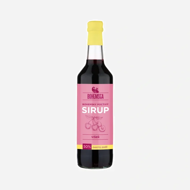 Sirup ovocný višňa