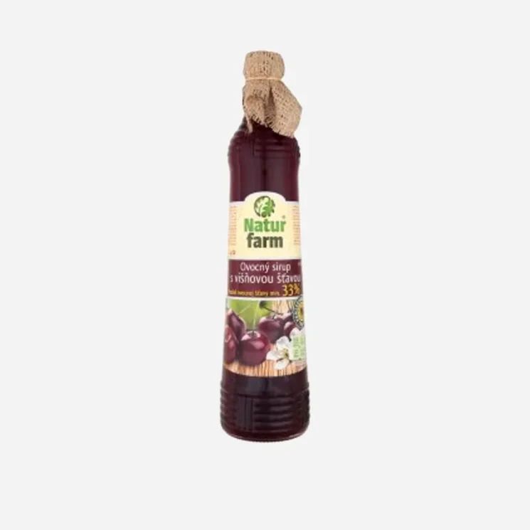 Sirup višňa min. 33%