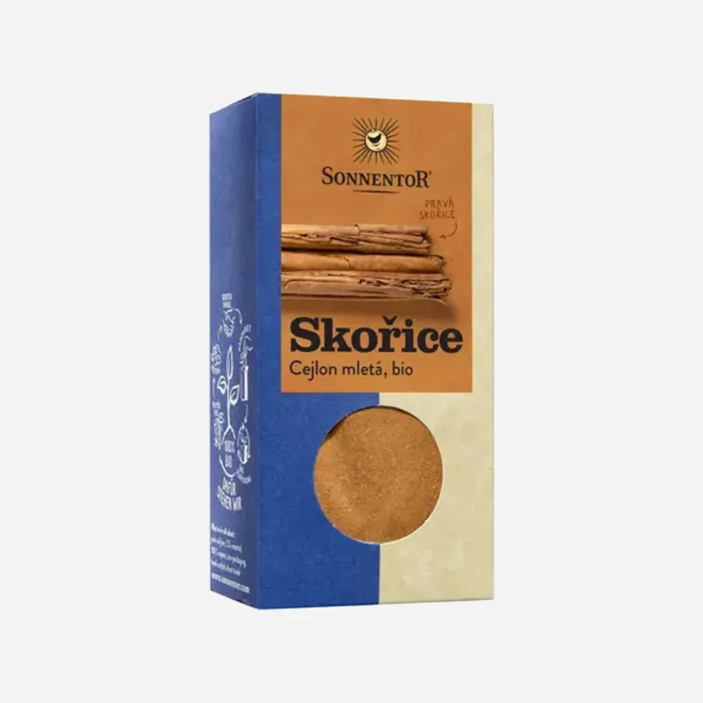 Škorica mletá bio