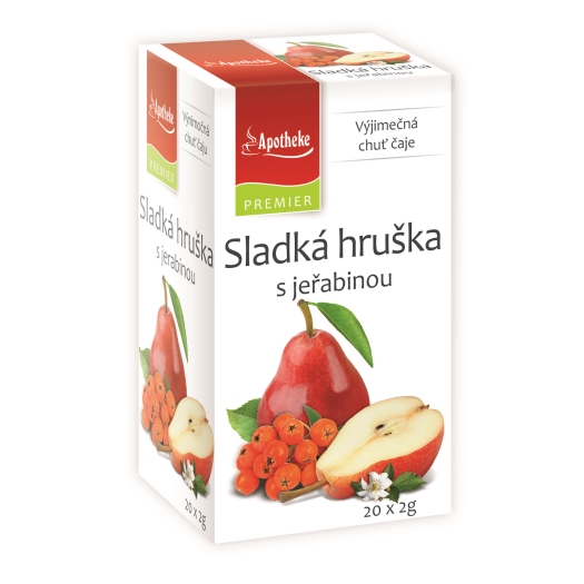 Sladká hruška s jarabiny 20 sáčkov