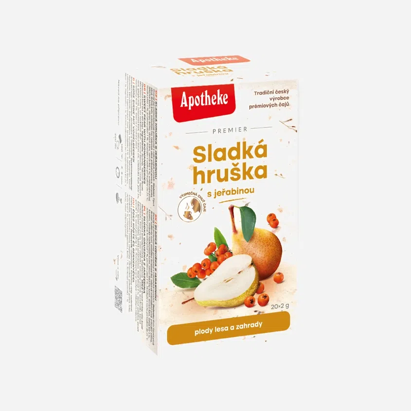Sladká hruška s jarabiny 20 sáčkov