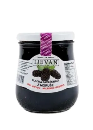 Sladká zaváranina z moruše