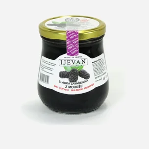 Sladká zaváranina z moruše