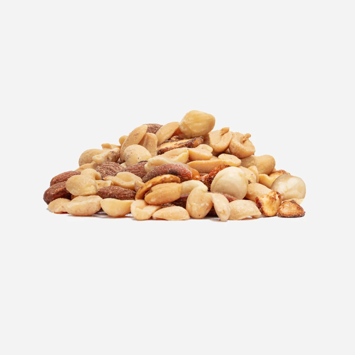 Slaná zmes arašidov a orieškov – party mix