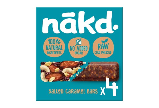 Slaný karamel - Ovocné a orechové tyčinky RAW Slaný karamel 35g x 4