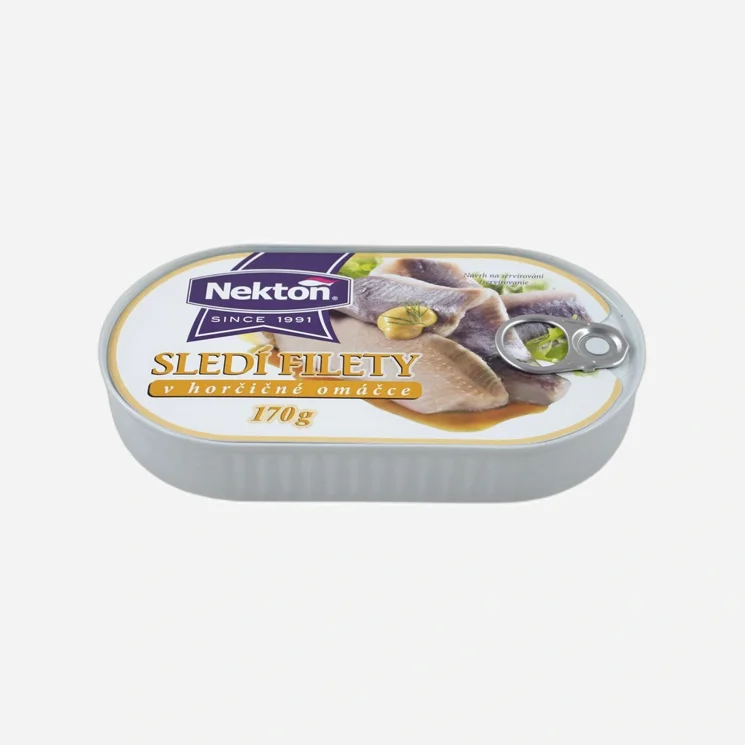 Sled filety v horčičnej omáčke