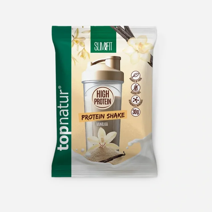 Slim and fit proteín shake vanilka