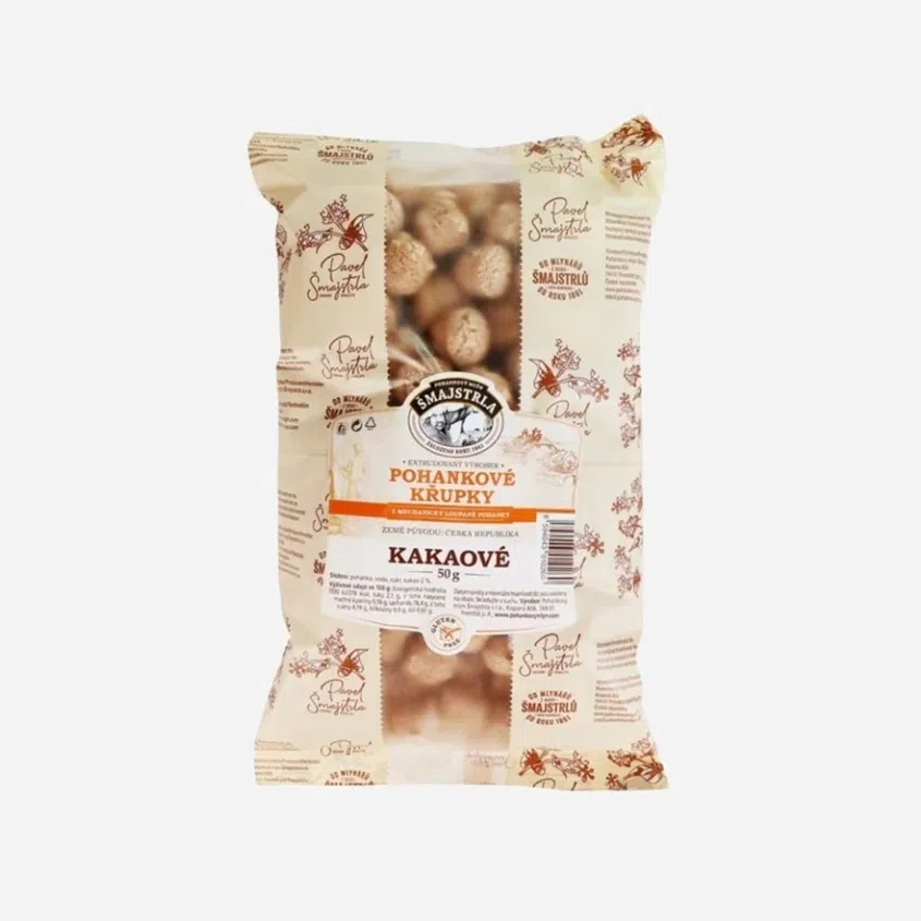 Šmajstrla Pohánkové chrumky kakaové