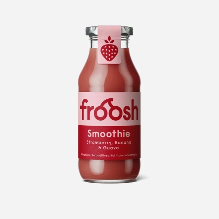 Smoohie jahoda, banán a guava