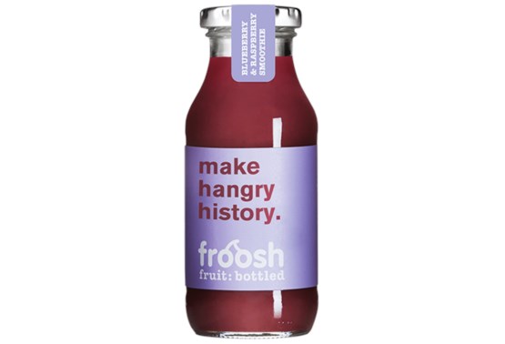 Smoothie čučoriedka a malina