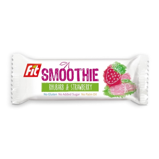 Smoothie jahoda a rebarbora