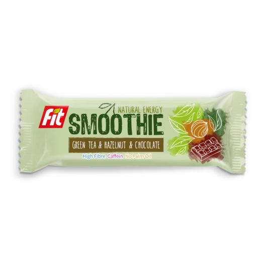 Smoothie lieskové orechy + čokoláda + zelený čaj